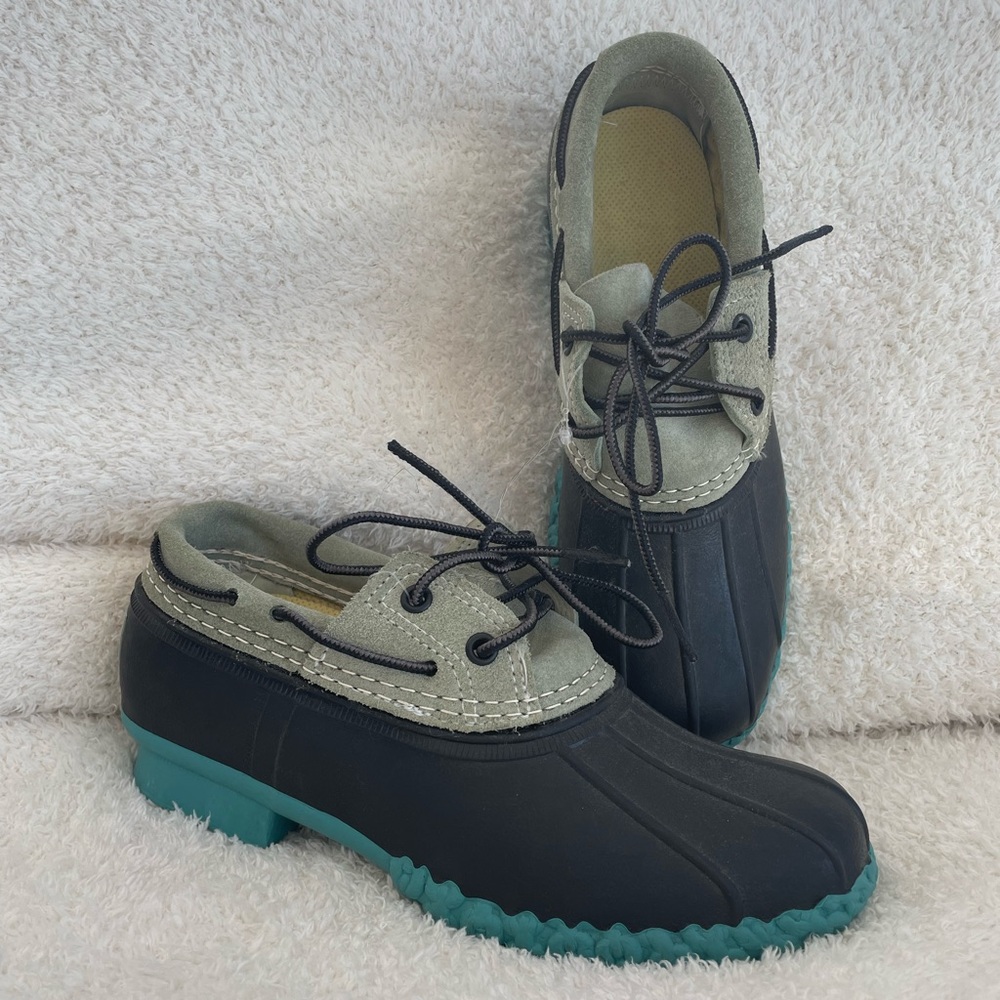 Like New Kid’s/Women’s L.L. Bean Boots, Rubber Moc; size 4M
